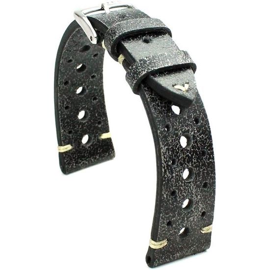 Bracelet de montre en cuir vintage - France