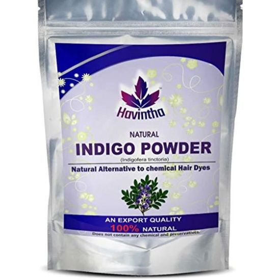 Poudre Indigo Florecer Pour Teinture Capillaire Noire - Naturelle Et Vegan 100g
