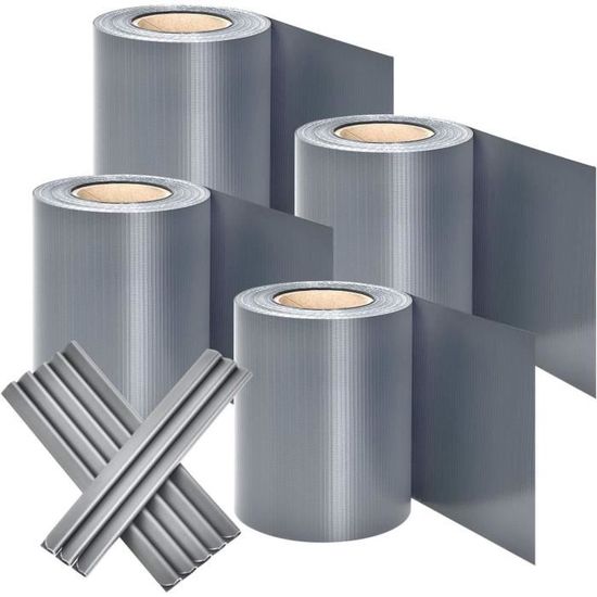 Rouleaux Brise-Vue En Pvc Pour Clôtures À Barreaux Doubles - 35 M - 30