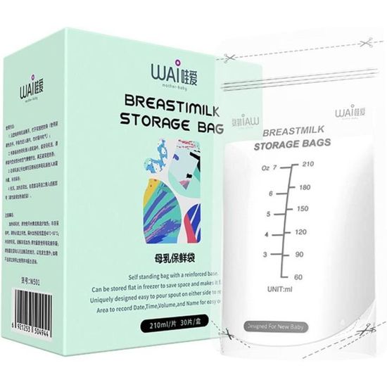 Sac à lait pour lait maternel Sac d'allaitement de qualité