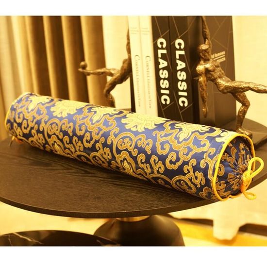 Pochette De Rangement En Brocart Style Rétro - Pour Livres De Musique, écritures Bouddhistes - Transport Et Protection