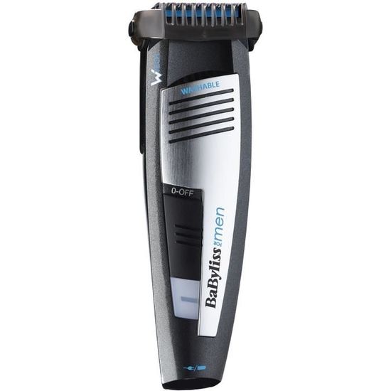 BABYLISS Tondeuse à barbe de précision 0,5 mm Technologie Wtech Waterproof Cdiscount