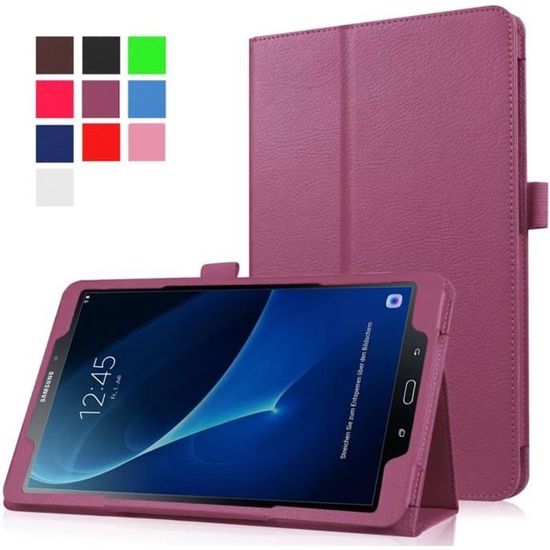Étui Samsung Galaxy Tab A6 10.1 SMT580N Support Housse Cuir Coque