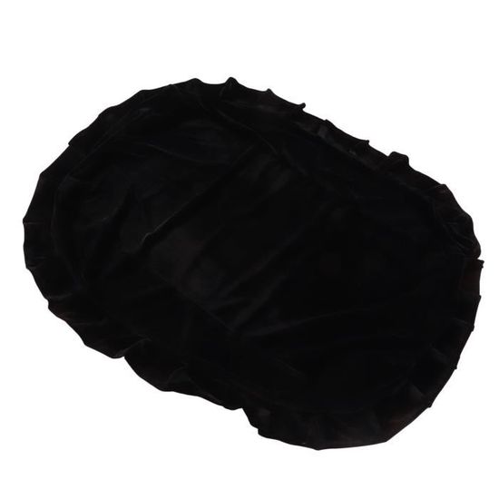 Housse De Banc De Piano élastique Noire - Polyester - 60x40x3 Cm - Protection Complète Pour Usage Domestique Et Pro