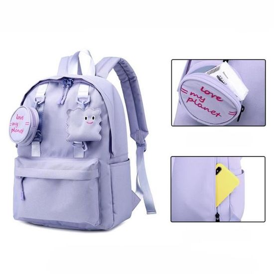 Sac a dos cheap violet