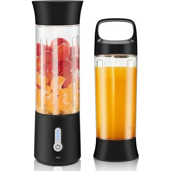 Smoothie Mixer Nouveau Blender Portable Rechargeable De 350 Ml