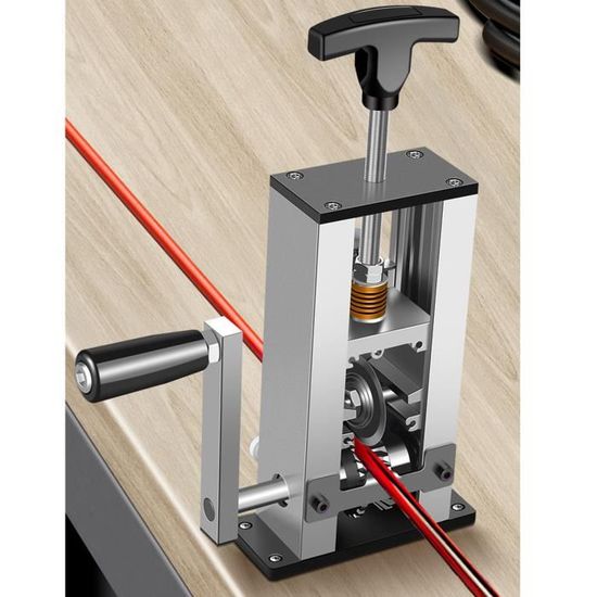 Machine à Dénuder Manuelle Câbles Cuivre 1-20mm - Dénudeur Avec Manivelle Pour Recyclage Fils