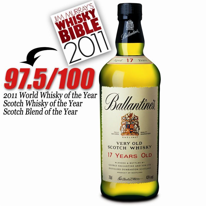 Whisky Ballantine's 17 ans - Blended whisky - Ecosse - 40%vol