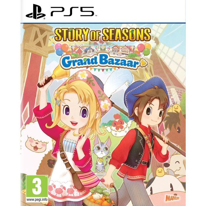 Story of Seasons Grand Bazaar Jeu PS5