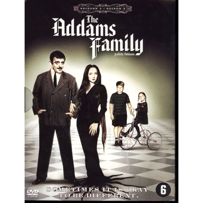 La Famille Addams 2 Age Minimum LA FAMILLE ADDAMS Saison 2, L'intégrale 3 DVD en dvd série pas cher