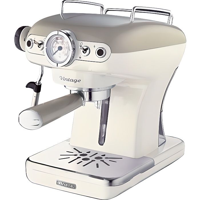 ARIETE 1389 Machine expresso classique Vintage - Beige