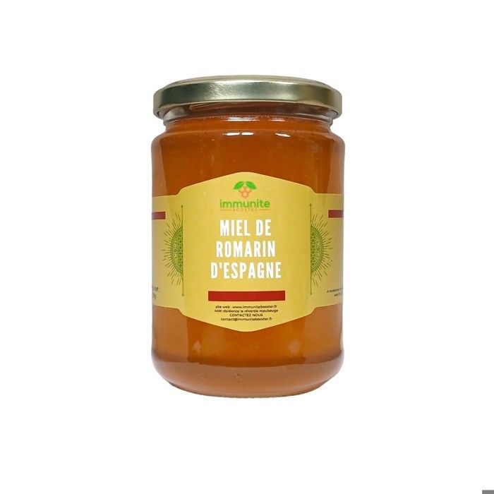Miel de Romarin d'Espagne pur - 500g Poids net