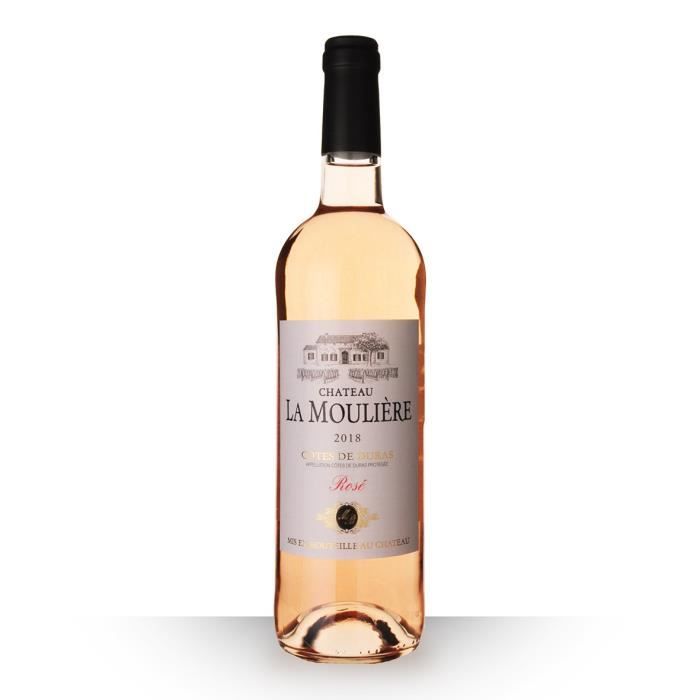 Château la Moulière 2018 AOC Côtes de Duras - 75cl - Vin Rosé