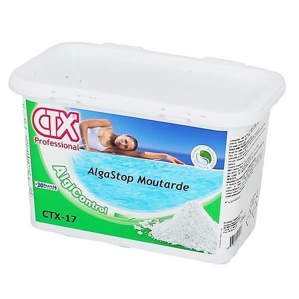 Produit d'entretien piscine - Algastop Moutarde 1,5 kg CTX de Centrocom