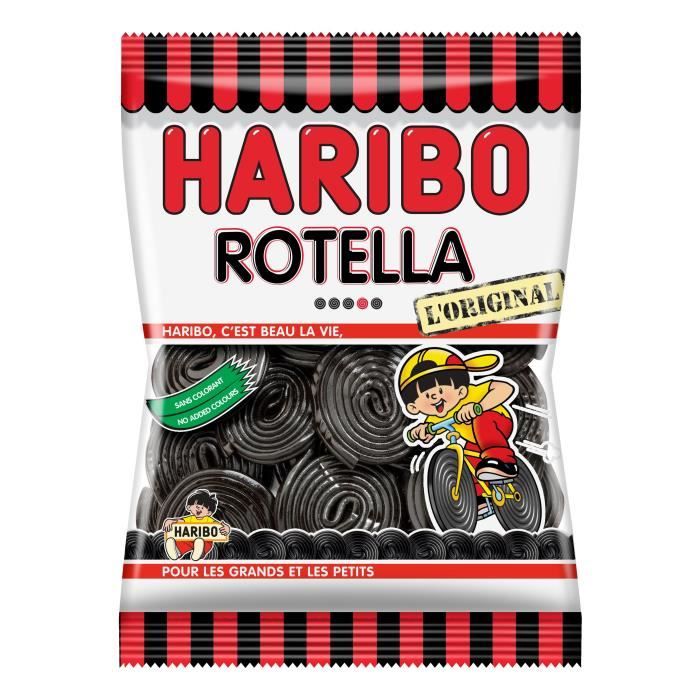 HARIBO Bonbons à la réglisse Rotella l'Original - 300 g