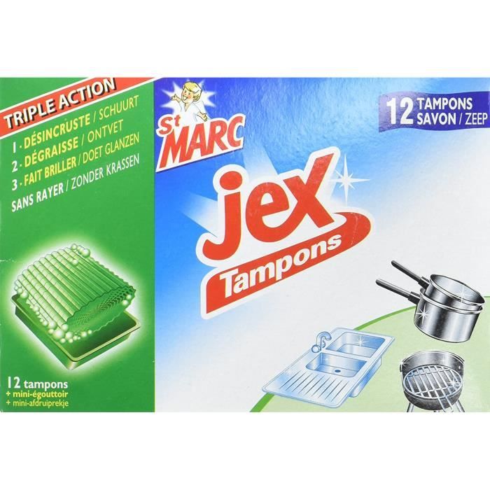 Entretien De La Maison Et Nettoyage - Jex St Marc 12 Tampons