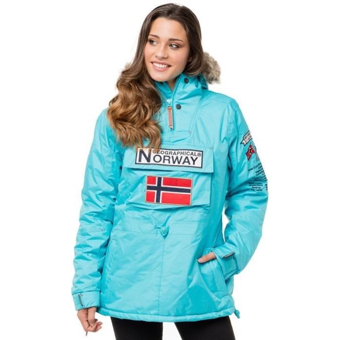 GEOGRAPHICAL NORWAY Doudoune Geographical Norway BuildingTurquoise - Femme