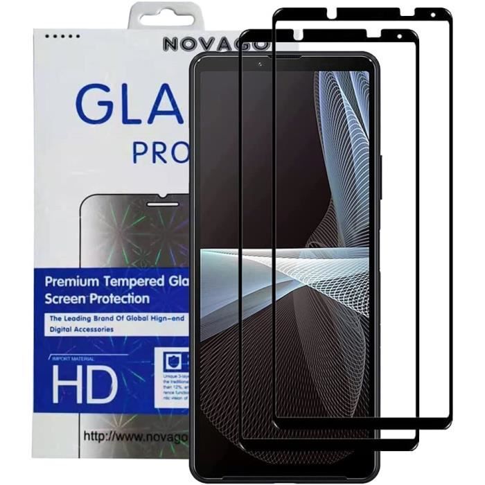 Pour Sony Xperia 10 III- lot de 2 Films vitre protection écran verre trempé anti explosion d'écran