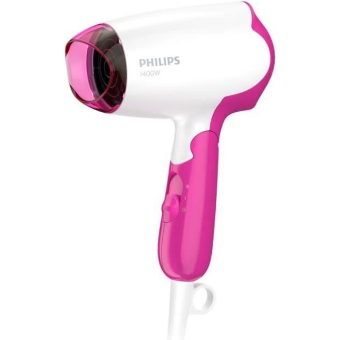 Philips DryCare Essential sèche-cheveux de voyage câble d’alimentation de 1,8 mètre 1 400 watts