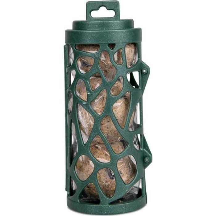 Distributeur recyclé avec Boule de graisse 17 cm. pour oiseaux-Vadigran 20