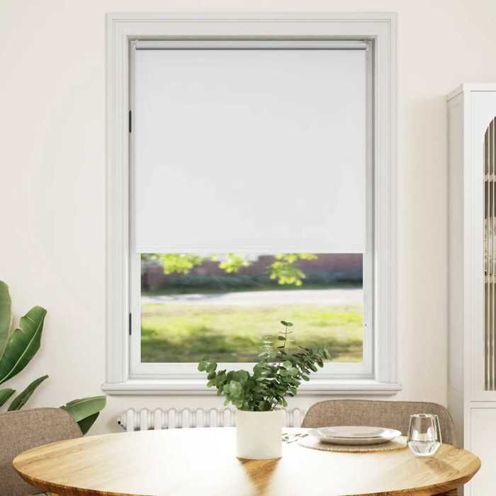 Store enrouleur occultant 120 x 175 cm blanc