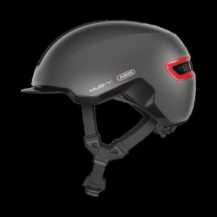 Casque vélo - ABUS - HUD-Y - Lampe LED rechargeable - ActiCage renforcé - Système Zoom Ace Urban Casque vélo - ABUS - HUD-Y - Lampe LED rechargeable - ActiCage renforcé - Système Zoom Ace Urban