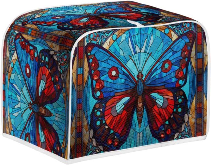 Housse De Grille-Pain À 2 Tranches Avec Motif Croissant - Motif Tarte