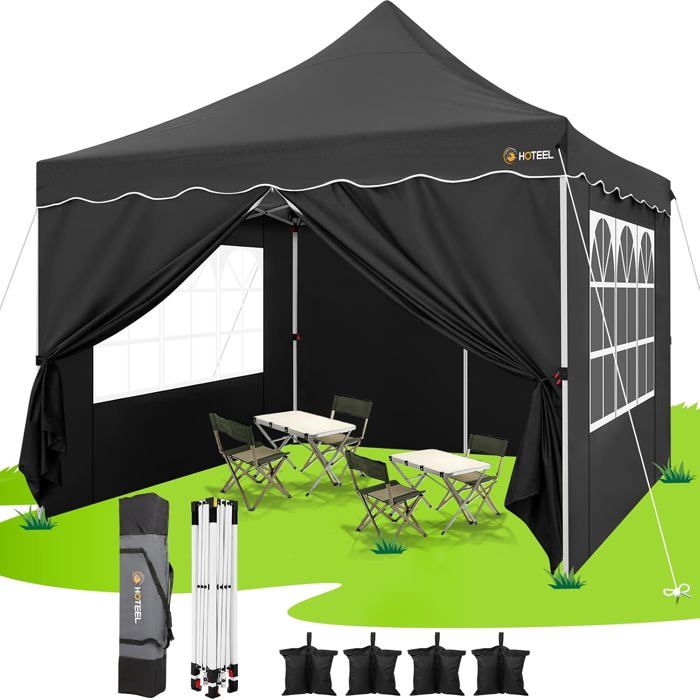 Barnum Jardin Pliant BONTEC Tonnelle Pliante 3x3m Imperméable - UV 50 , 8 Crochets, Sacs Sable, Idéale Jardin/Camping Idéal Jardin Camping Barnum Jardin Pliant BONTEC Tonnelle Pliante 3x3m Imperméable - UV 50 , 8 Crochets, Sacs Sable, Idéale Jardin/Camping Idéal Jardin Camping