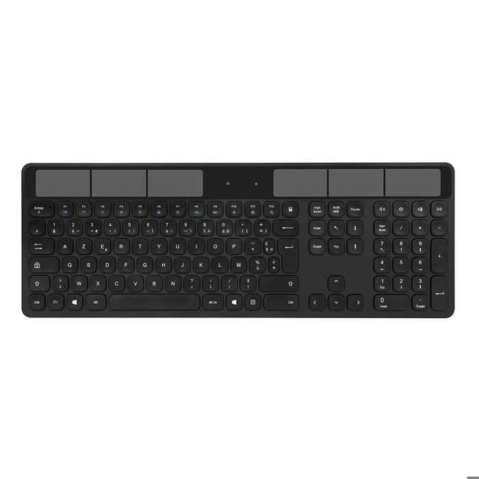 Clavier Solaire INOVU SWL10 – Sans Fil, AZERTY Français, Écologique - vue 6