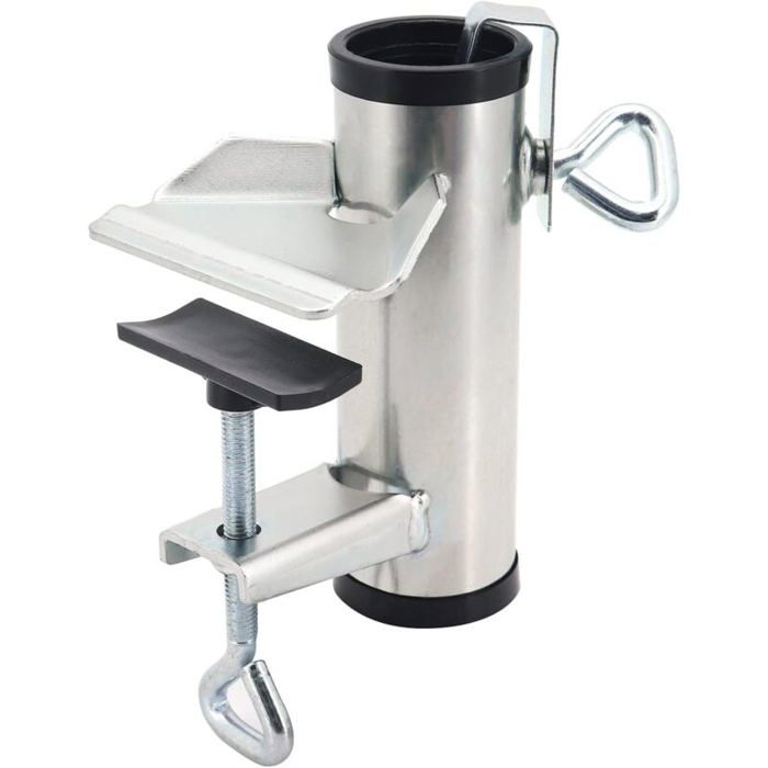 Support de parasol galvanisé pour balcon table de terrasse jardin plage - Réglable