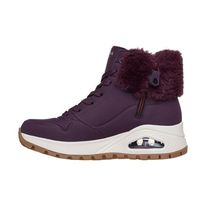 Skechers Basket Montante à Lacets Skechers Uno Rugged Fall Air - Vin