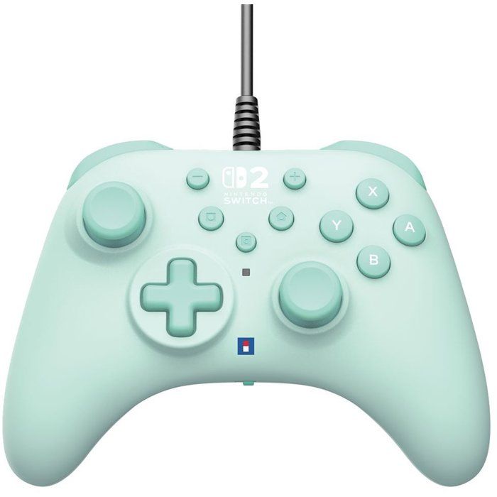 Manette de jeu - Nintendo Switch et Switch 2 - Filaire - Vert - Horipad Turbo - Boutons arrière programmables - Hori Manette de jeu - Nintendo Switch et Switch 2 - Filaire - Vert - Horipad Turbo - Boutons arrière programmables - Hori