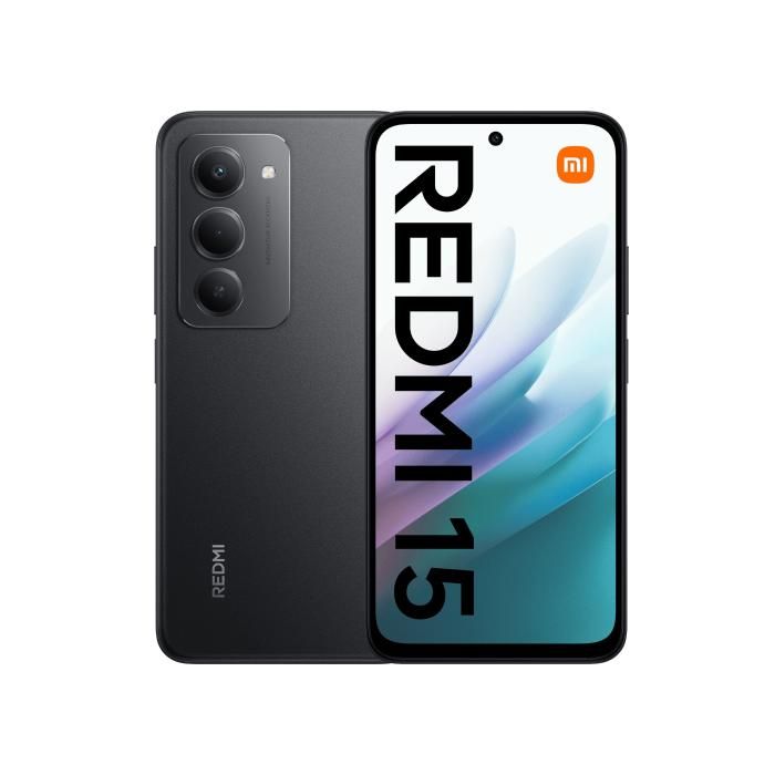 Smartphone - XIAOMI - Redmi 15 - 8 Go RAM - 256 Go - 7000 mAh - 4G - Dual SIM