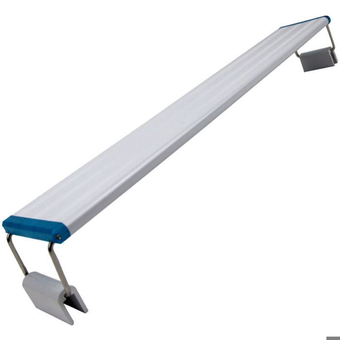 Éclairage LED 15 W pour aquarium extensible et étanche pour plantes aquatiques et aquarium à poissons