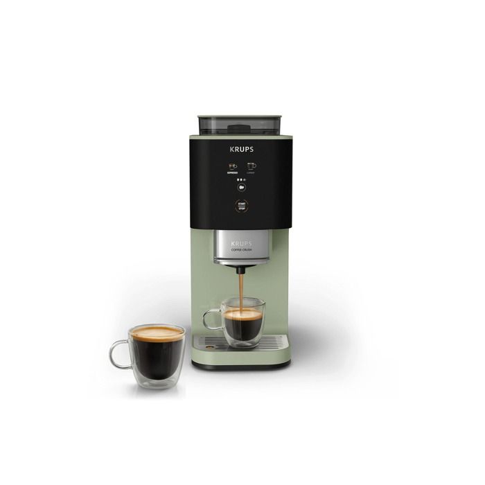 Machine à café à grain Krups SA401LE0 Coffee Crush Vert