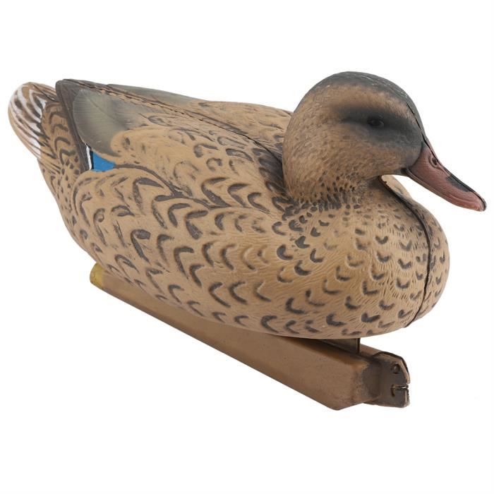 Canard En Plastique Décoratif - Simulation Réaliste, 26x11.5 Cm - Pour étang, Jardin, Chasse