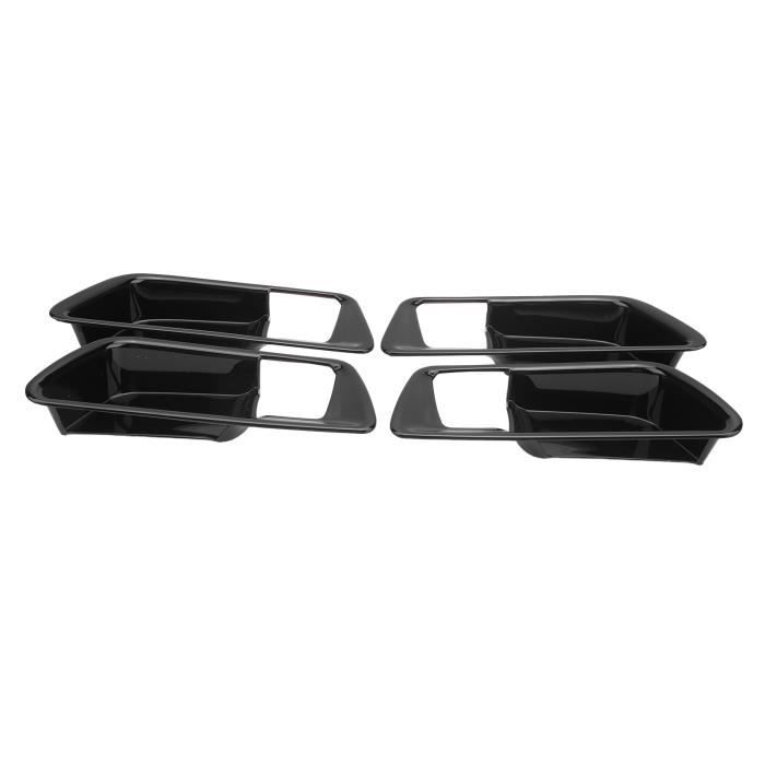 Garniture Poignée Porte Intérieure Gauche Noir – Compatible BMW X3 F25 / X4 F26 2011-2017, Remplacement Facile