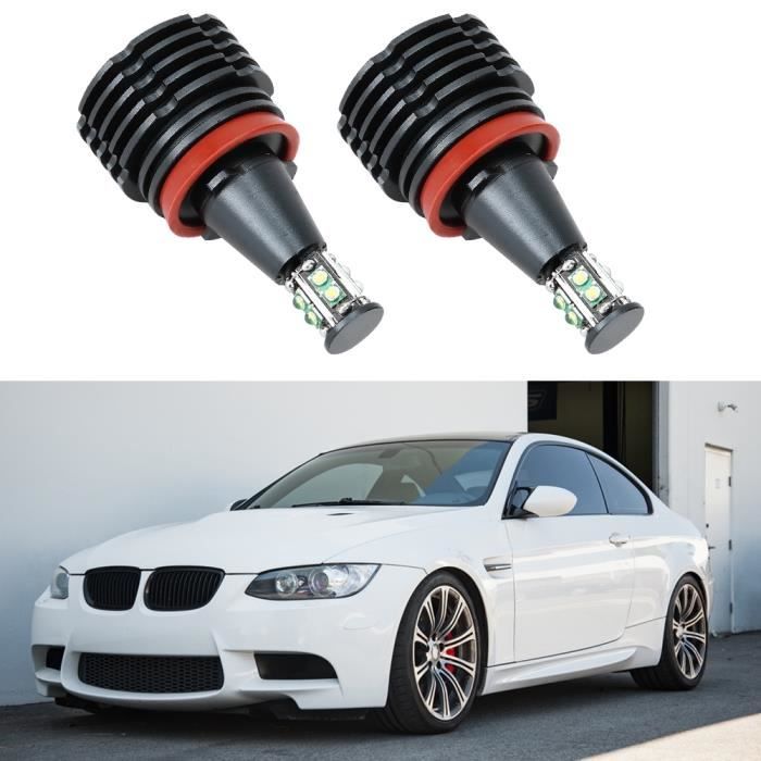 Paire d'ampoules de phare LED conception à grand angle 80W 6000K H8 Fit