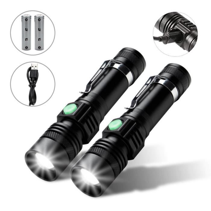 Lape Torche, Yizhet Lape de Poche 1000Luens Lape Torche LED