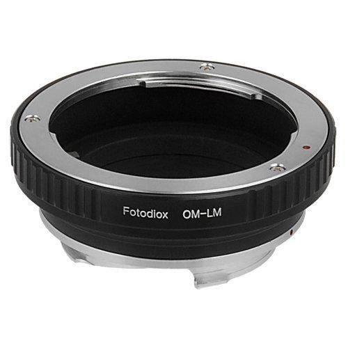 Fotodiox 11LA-OM-Leica-M Adaptateur de monture d'objectif pour Olympus OM Zuiko à Leica M-Série