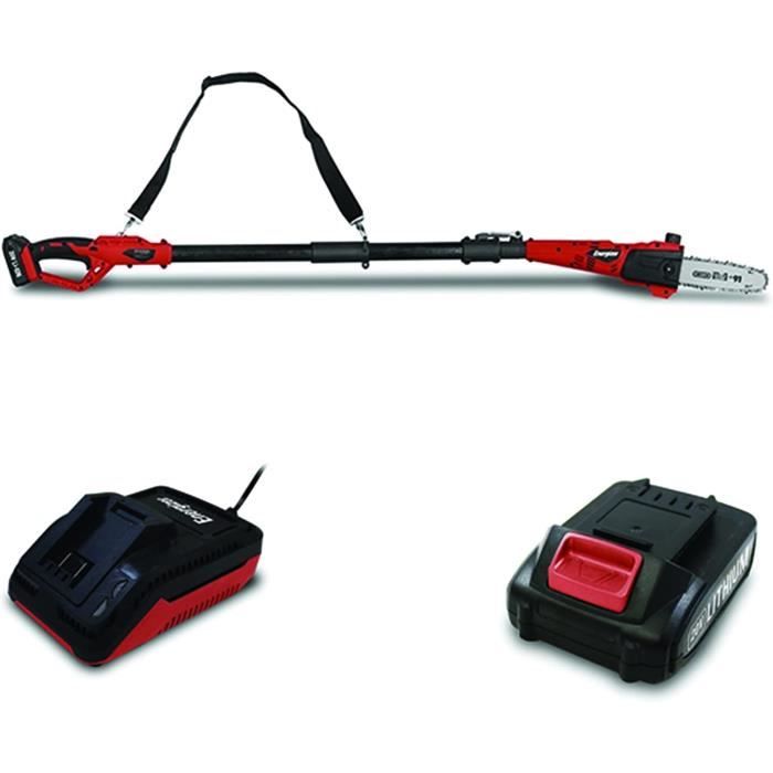 Élagueuse Thermique Sur Perche VEVOR 33 Cc - Perche Extensible 2,04 à 3,54 M - Guide-chaîne 20,3 Cm - Pour élagage Arbres