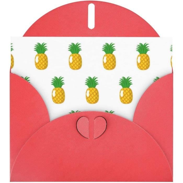 Lot De 10 Cartes Vierges Et Enveloppes, Cartes De Vœux En Forme D
