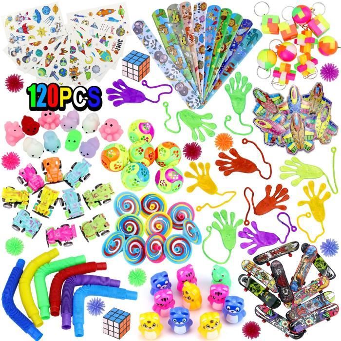 Assortiment de Jouets - 120 Pièces - Favors dAnniversaire - Pour Enfants - Mixte