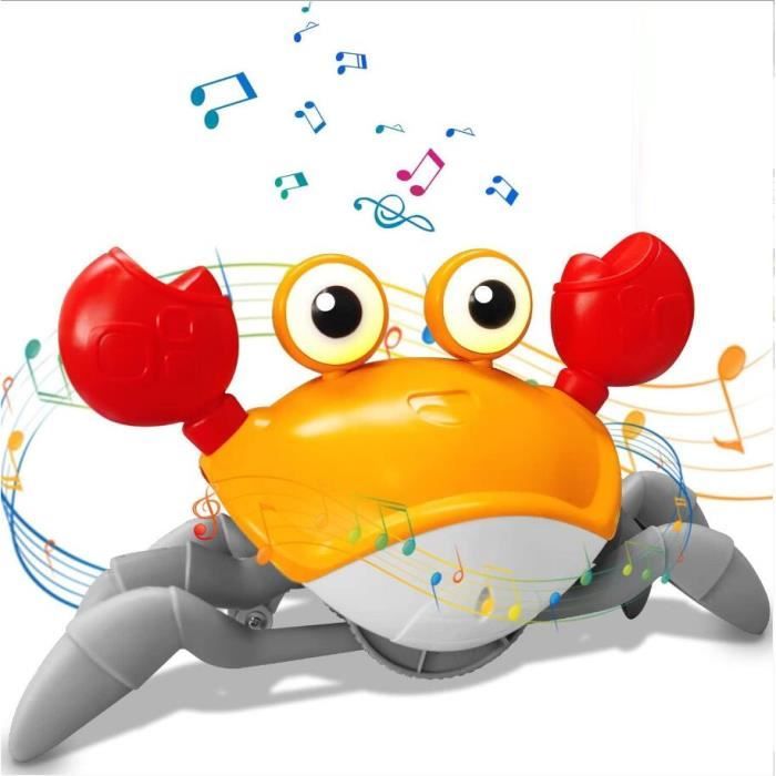 Baby Crawling Crab,Jouet de crabe rampant pour bébé, jouet de crabe  dansant, jouet musical de crabe rampant sensoriel pour bébé - Cdiscount  Jeux - Jouets