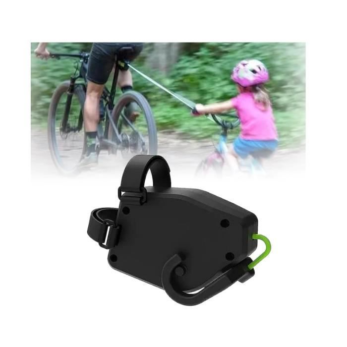 TIRE-VELO V3 2024 - Système De Remorquage Rétractable Enfant/Adulte - Compact, Léger 280g, Fabriqué En France