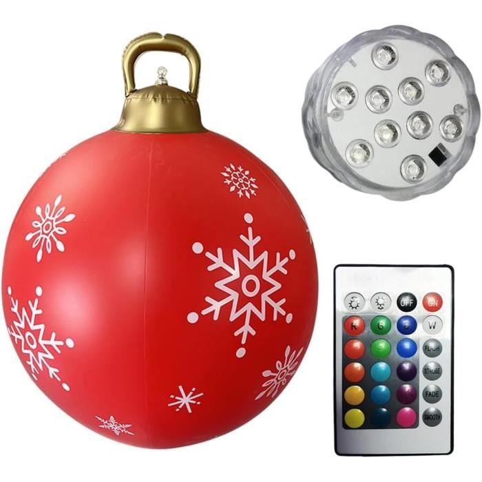 Décoration De Noël Gonflable Lumineuse 4 Pieds - BZB Goods - Pour Cour Et Jardin