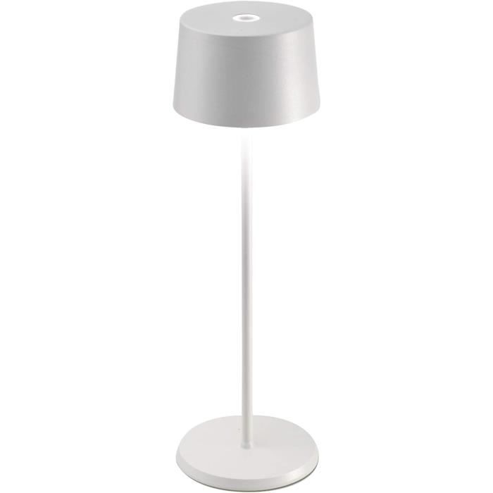 Lampe De Table LED BRILONER - Variateur Tactile, Tête Orientable, Blanc Chaud 3000K - USB-C - Pour Bureau, Chambre, Salon