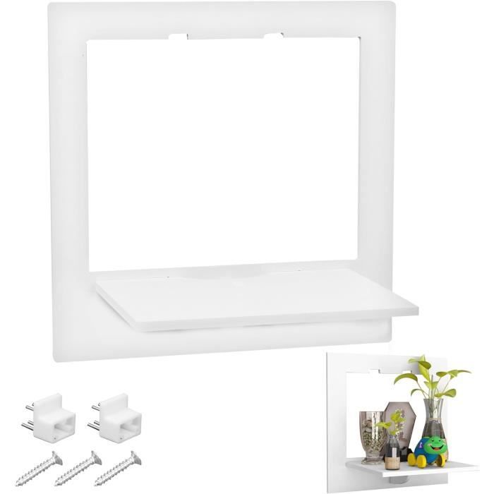Étagère Suspendue Blanche En Bois 83cm Pour Lit Mezzanine – Rangement Pratique Et Élégant Pour Chambre D'Enfant