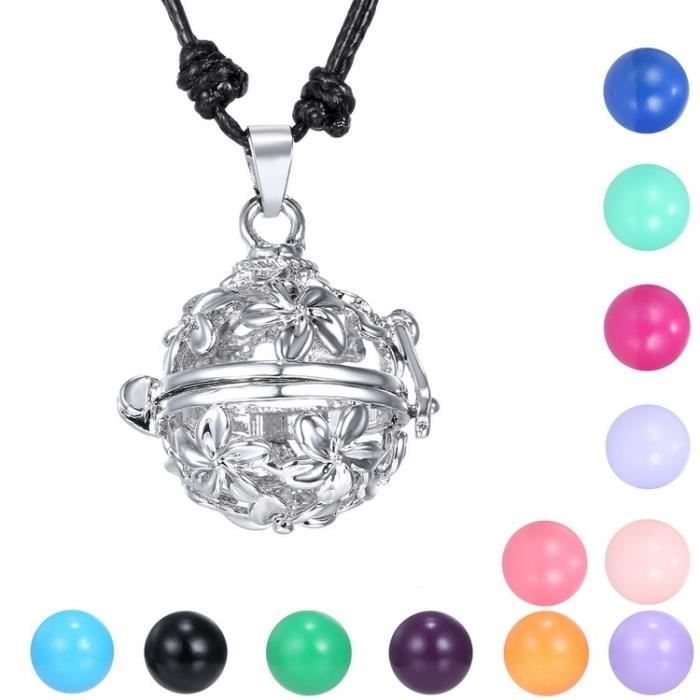 Bebe Et Maman Fleur Creux Medaillon Ange Appelant Aile Pendentif Long Argent625 Achat Vente Parure Bebe Et Maman Fleur Creux
