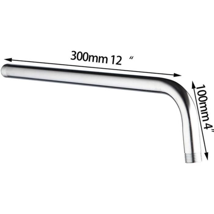 Douche De Pluie En Acier Inoxydable Chrome Extension De Tuyau De Douche